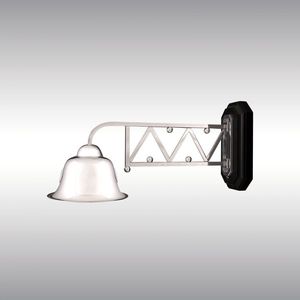 traditional wall light / brass / LED / by Josef Hoffmann
