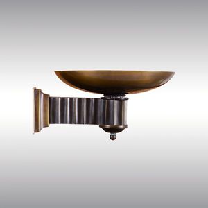 traditional wall light / brass