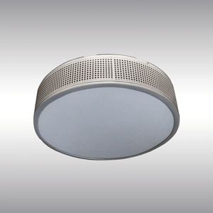 traditional wall light / glass / brass / round