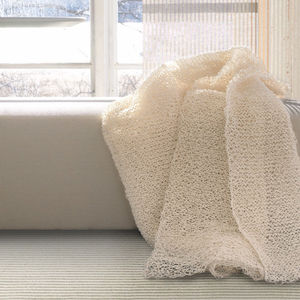 indoor bench / contemporary / fabric / upholstered