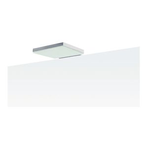 contemporary wall light / bathroom / glass / rectangular