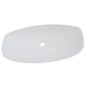 countertop washbasin / other shapes / contemporary