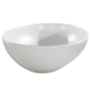 countertop washbasin / round / contemporary