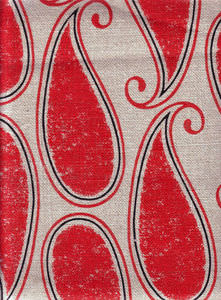 upholstery fabric / patterned / linen
