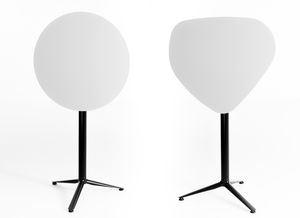 contemporary high bar table / MDF / round / folding