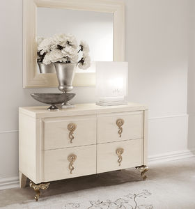 traditional chest of drawers / metal