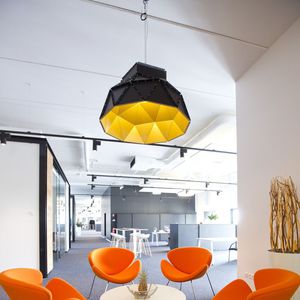 pendant lamp / contemporary / stainless steel / LED