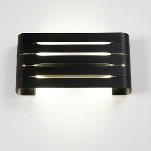 contemporary wall light / aluminum / LED / rectangular