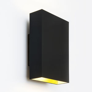 contemporary wall light / aluminum / LED / rectangular