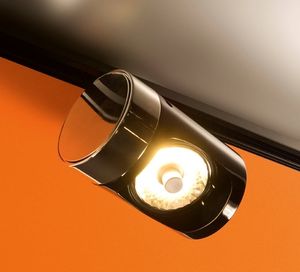 LED track lights / linear / metal / commercial