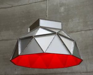 pendant lamp / contemporary / stainless steel / LED