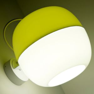 contemporary wall light / metal / PMMA / LED