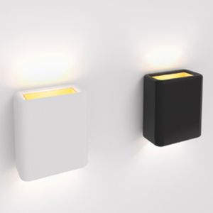 contemporary wall light / metal / fiberglass / LED