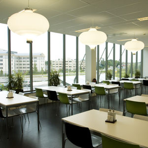 pendant lamp / contemporary / polyethylene / metal
