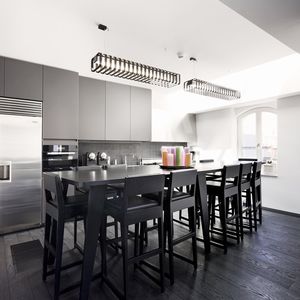pendant lamp / contemporary / aluminum / polycarbonate