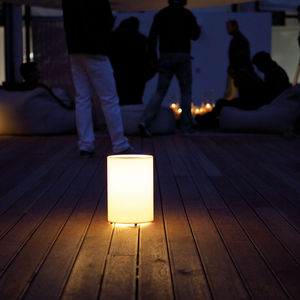 floor lamp / contemporary / metal / polycarbonate