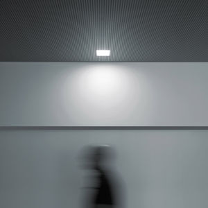 built-in downlight / LED / fluorescent / square