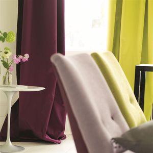 curtain fabric / plain / residential / blackout
