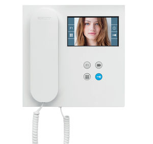 video door intercom with color screen
