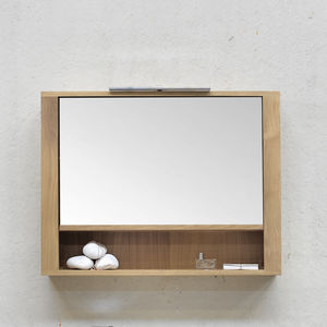 mirrored bathroom wall cabinet