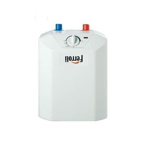 gas hot water tank / wall-mounted / vertical / residential
