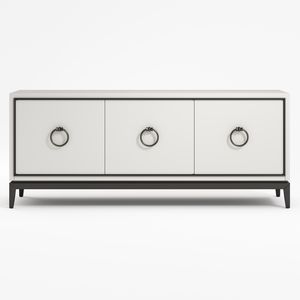 contemporary sideboard / lacquered wood / solid wood / eucalyptus