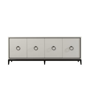contemporary sideboard / lacquered wood / solid wood / wood veneer