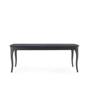 traditional dining table / ash / wood veneer / rectangular