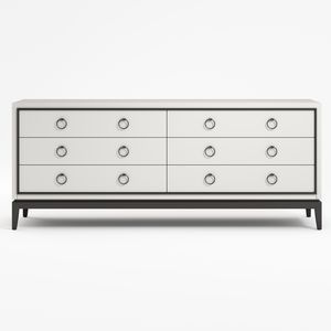 traditional chest of drawers / lacquered wood / solid wood / eucalyptus