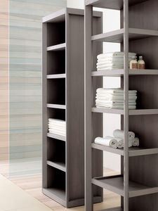 contemporary shelf / wooden / bathroom