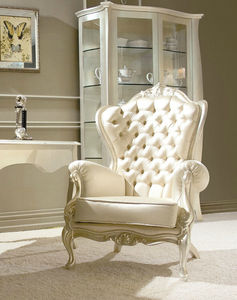 Chesterfield armchair / fabric