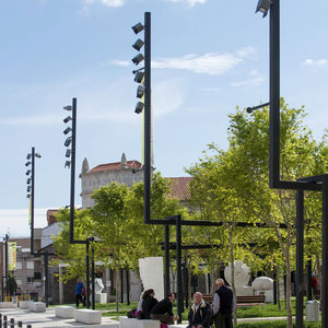 IP66 floodlight / LED / for public spaces / road