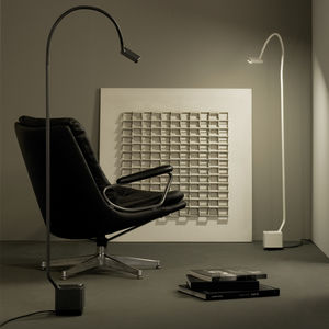 floor-standing lamp / original design / metal / PVC