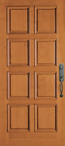 entry door / swing / wooden