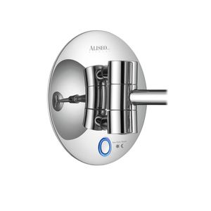 wall-mounted mirror / contemporary / round / for hotels