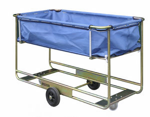 linen trolley / commercial / metal