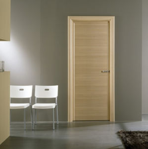interior door / swing / laminate / lacquered