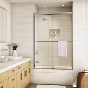 sliding bath screen