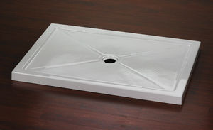 rectangular shower base / acrylic