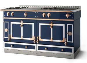 dual-fuel range cooker / gas / electric