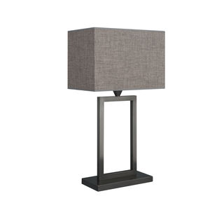 table lamp / contemporary / cotton / brown