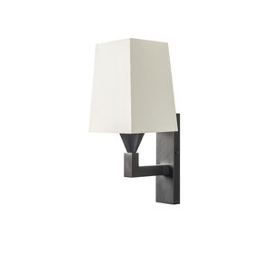 contemporary wall light / cotton / halogen / rectangular