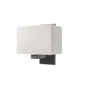 traditional wall light / cotton / halogen / rectangular