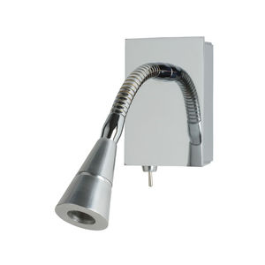 traditional wall light / brass / nickel / LED