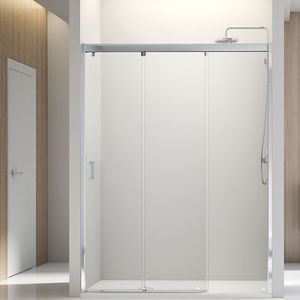 sliding shower screen / for alcoves / corner