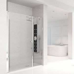 swing shower screen / for alcoves / corner