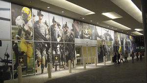 custom wall sticker / signage