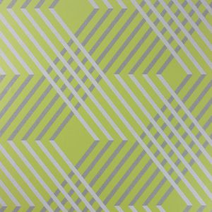 contemporary wallpaper / metal / geometric pattern