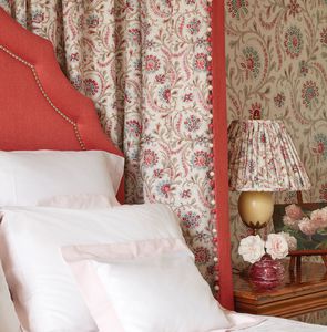 upholstery fabric / for curtains / patterned / cotton