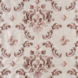 upholstery fabric / for curtains / patterned / viscose